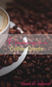 coffee grinds